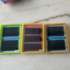 Groinneya Eyelash Clusters 3 sets mix sizes fluffy